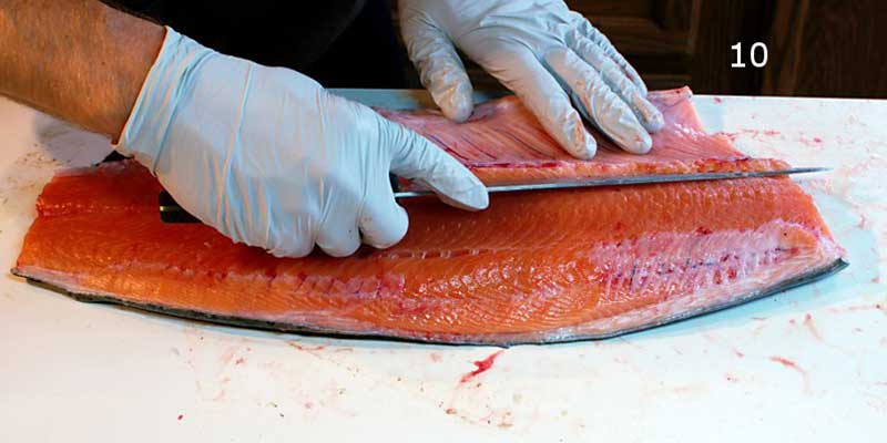Knifestock BLOG - Comment bien fileter le saumon